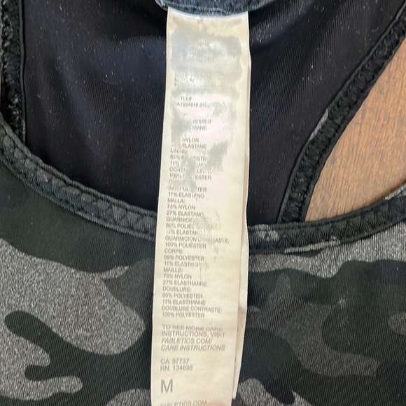 Fabletics Camo Sports Bra - Picture 3 of 3